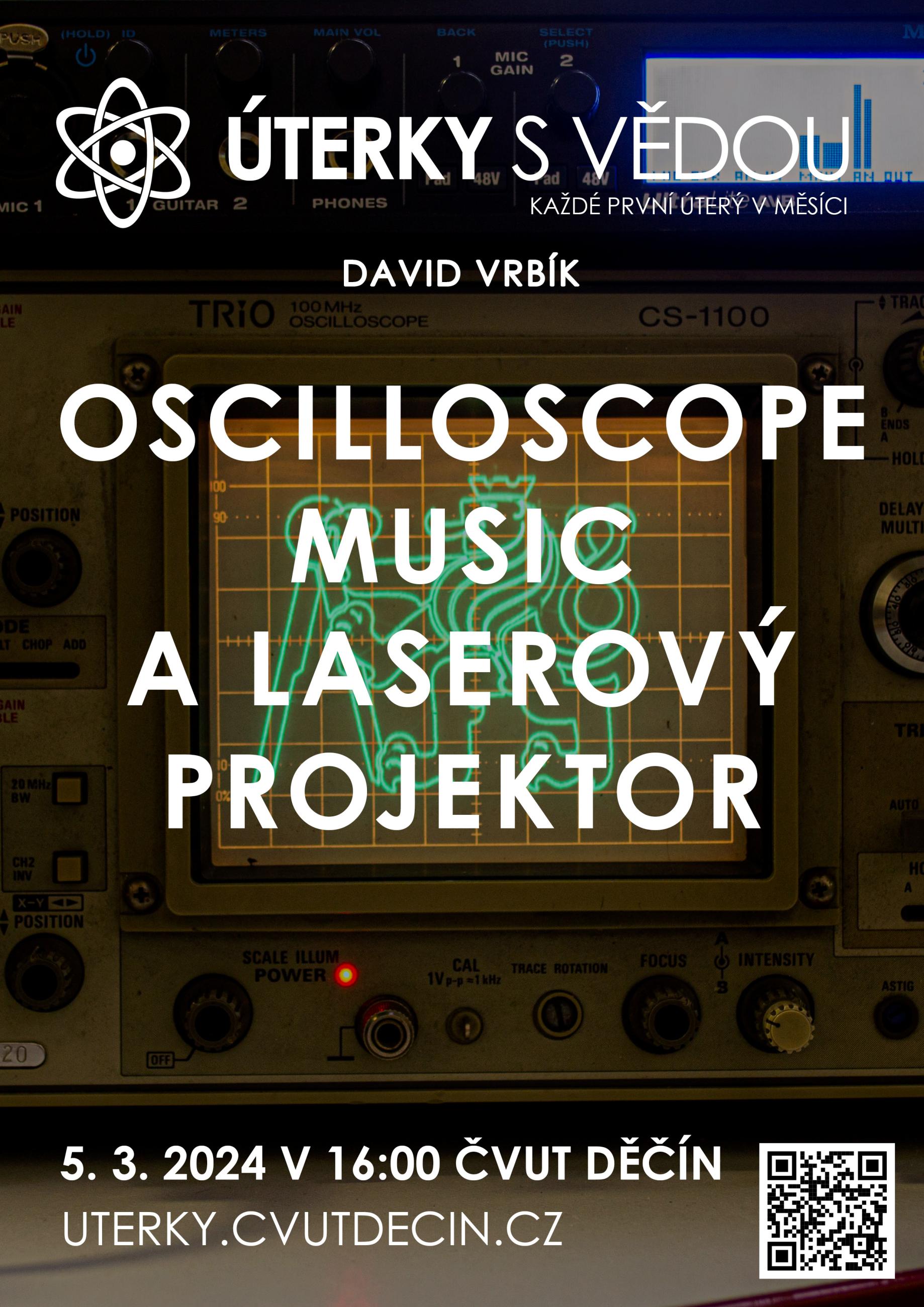 Plakát přednášky Oscilloscope music